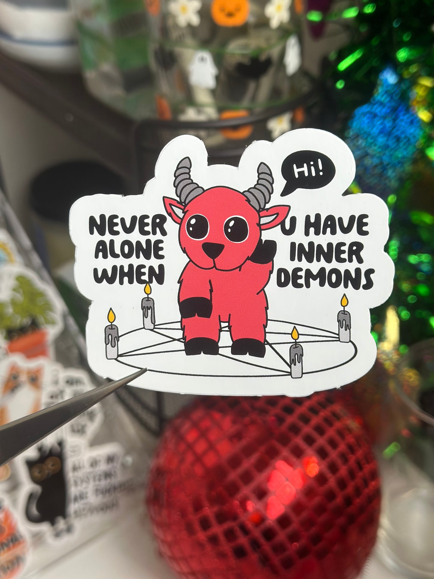 Never Alone When You Have Inner Demons