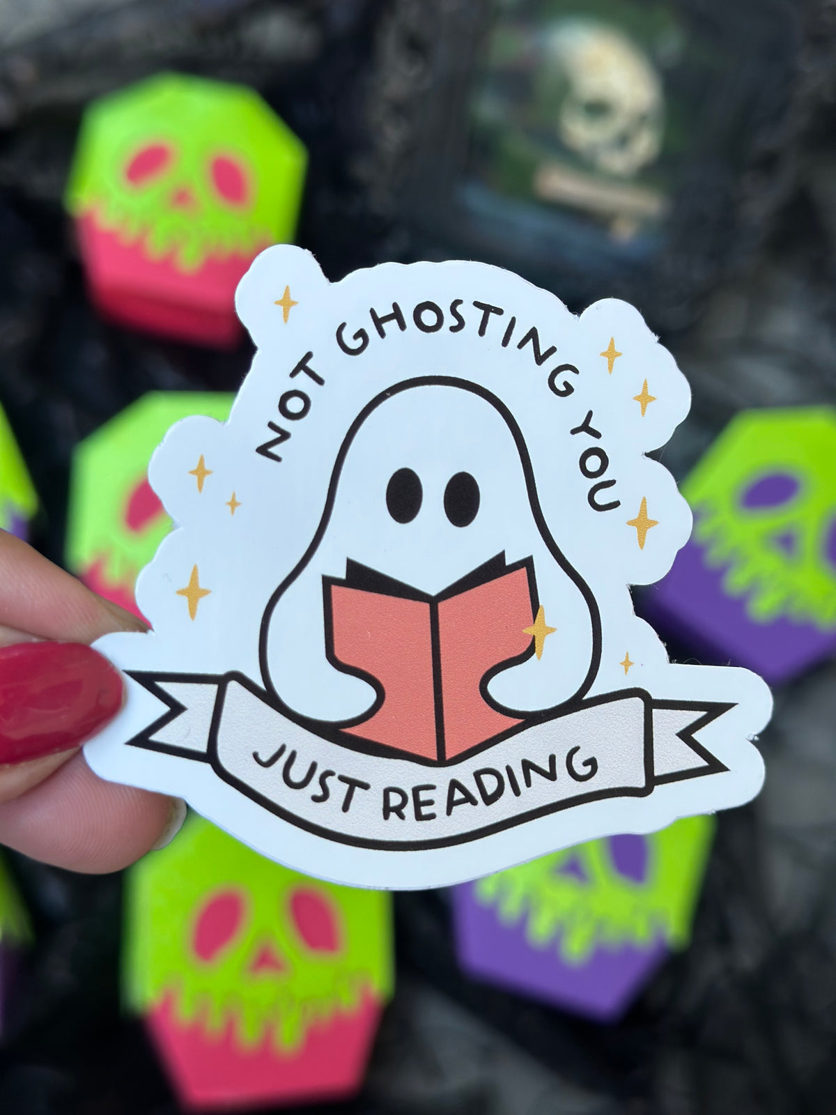 Not Ghosting You, Just Reading