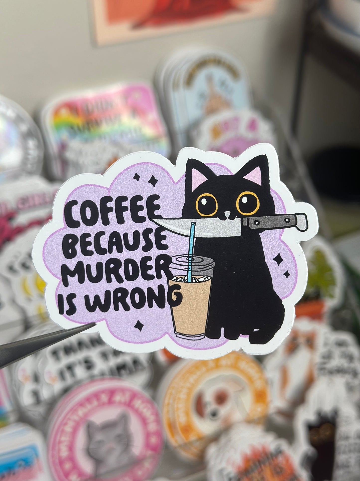 Coffee beucase murder is wrong