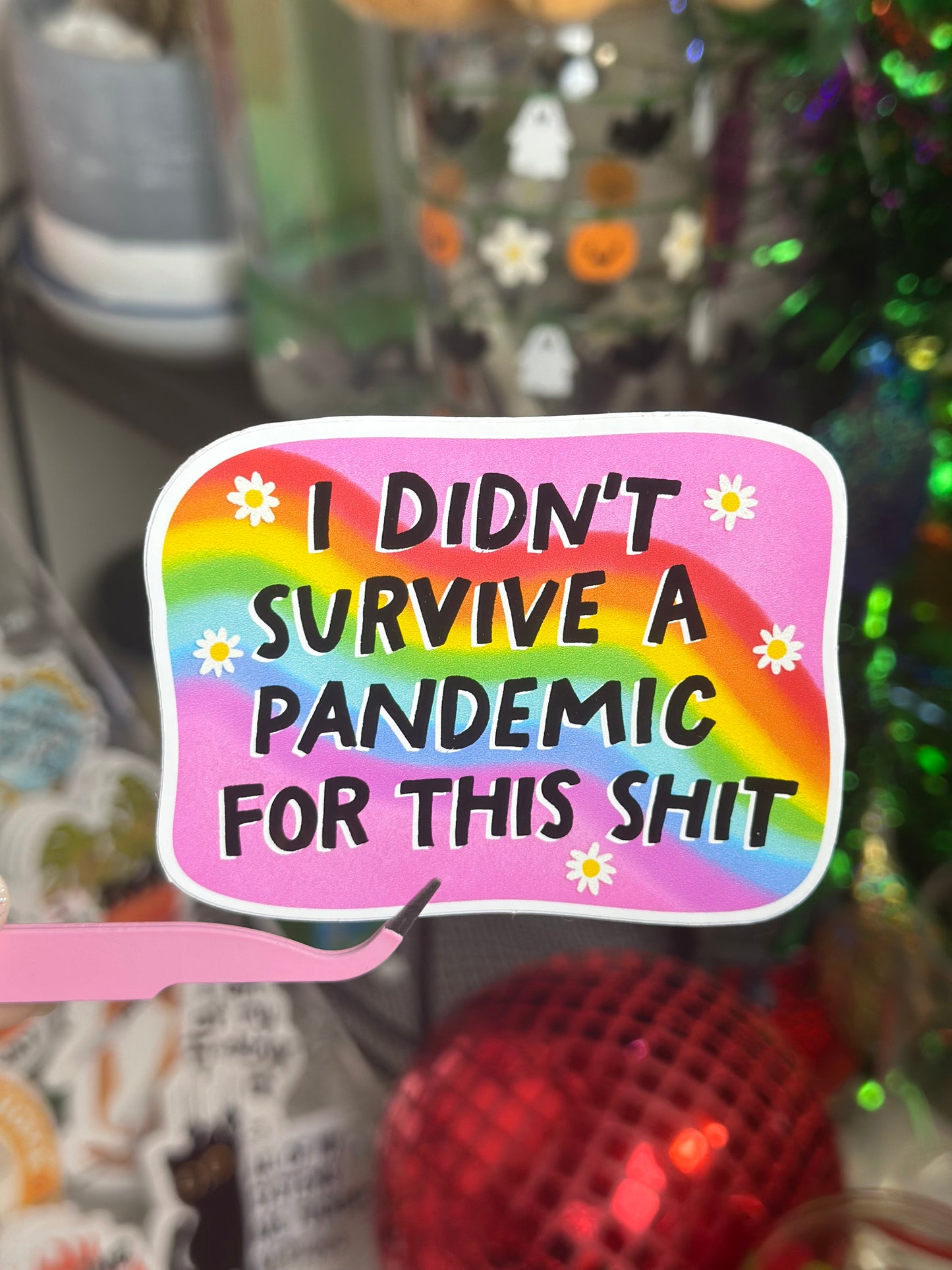 I didn't survive a pandemic for this shit