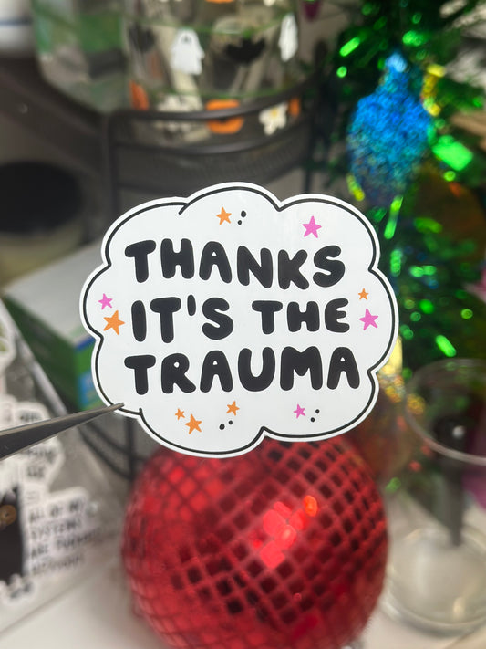 Thanks, it's the trauma