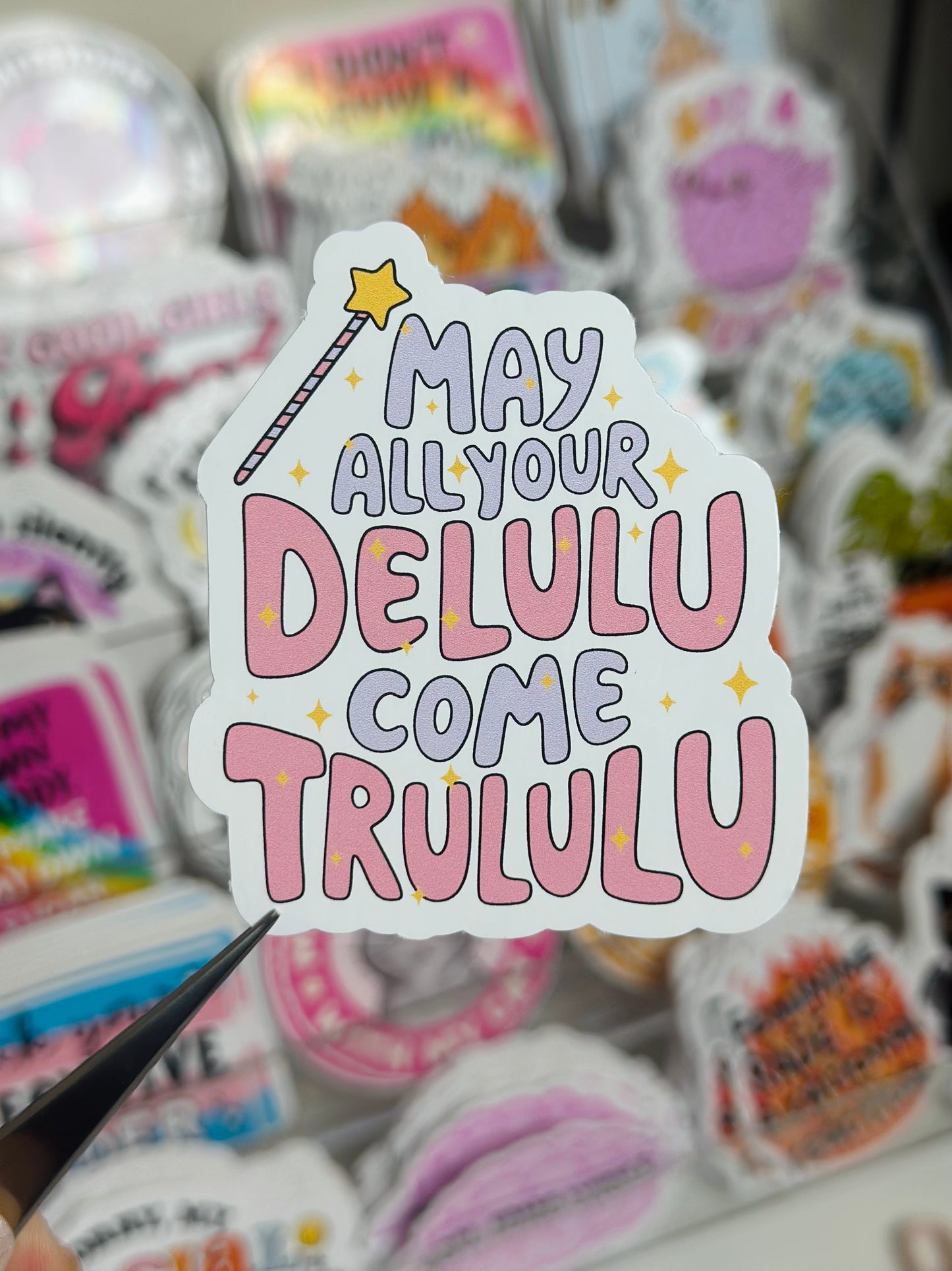 May all your delulu come trululu