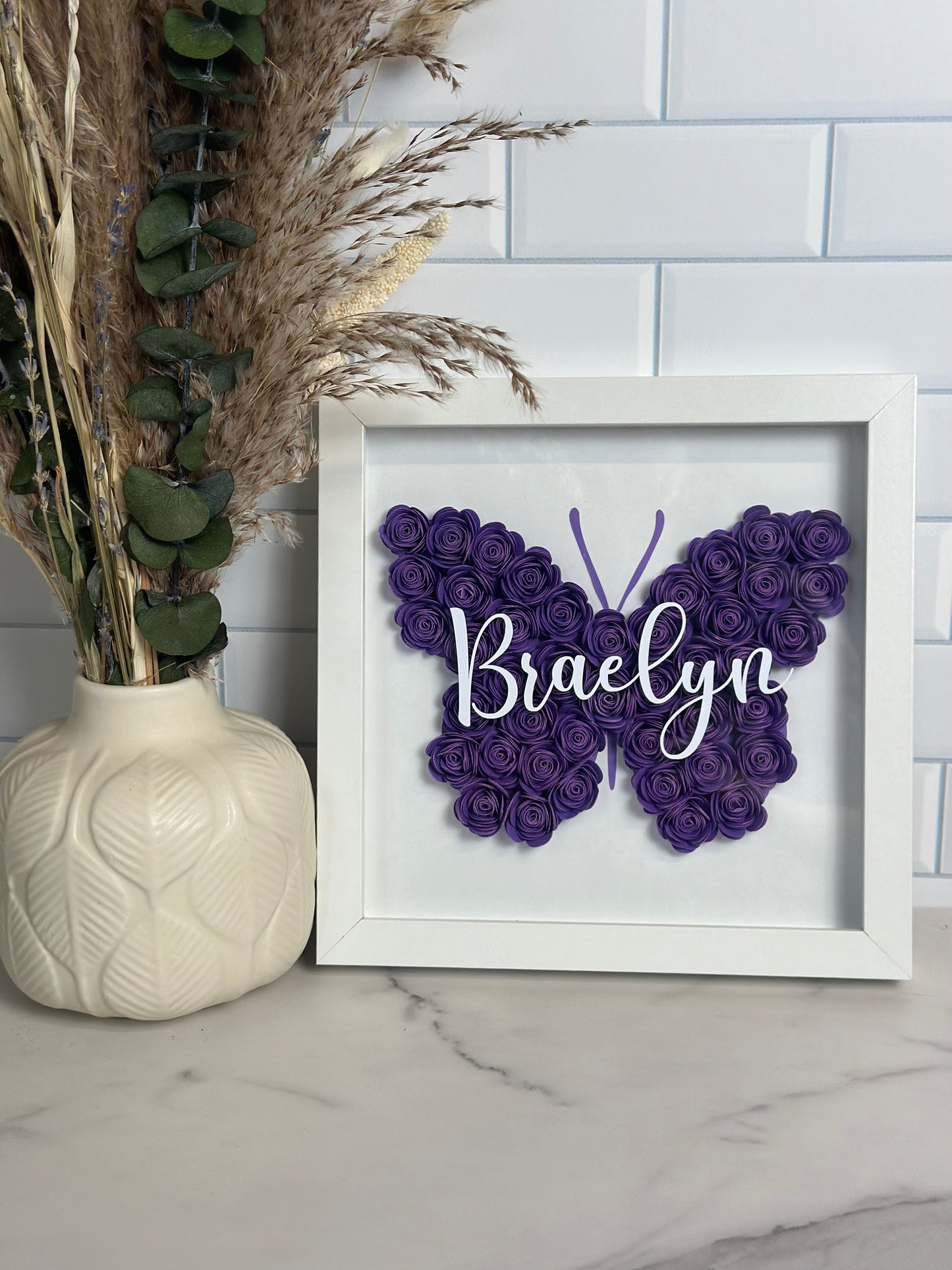 Customizable Butterfly Frame